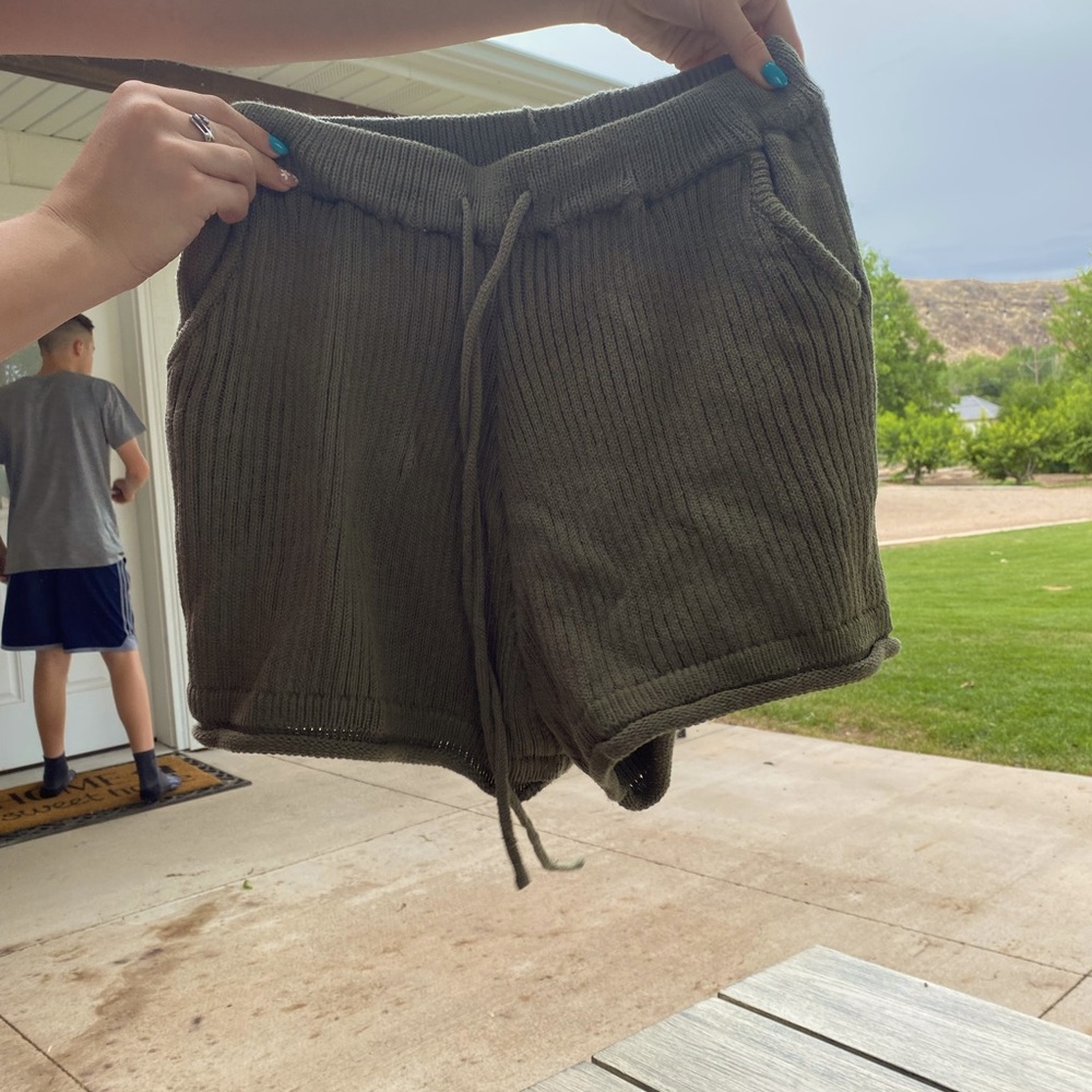 Army Green Shorts